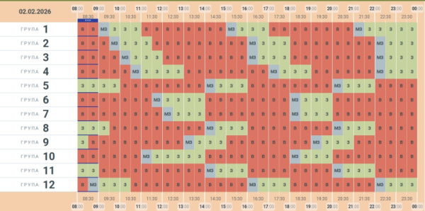 Оновили графік знеструмлень для Чернівецької області на понеділок, 2 лютого &raquo; Чернівецький промінь | Новини. Чернівці. Буковина